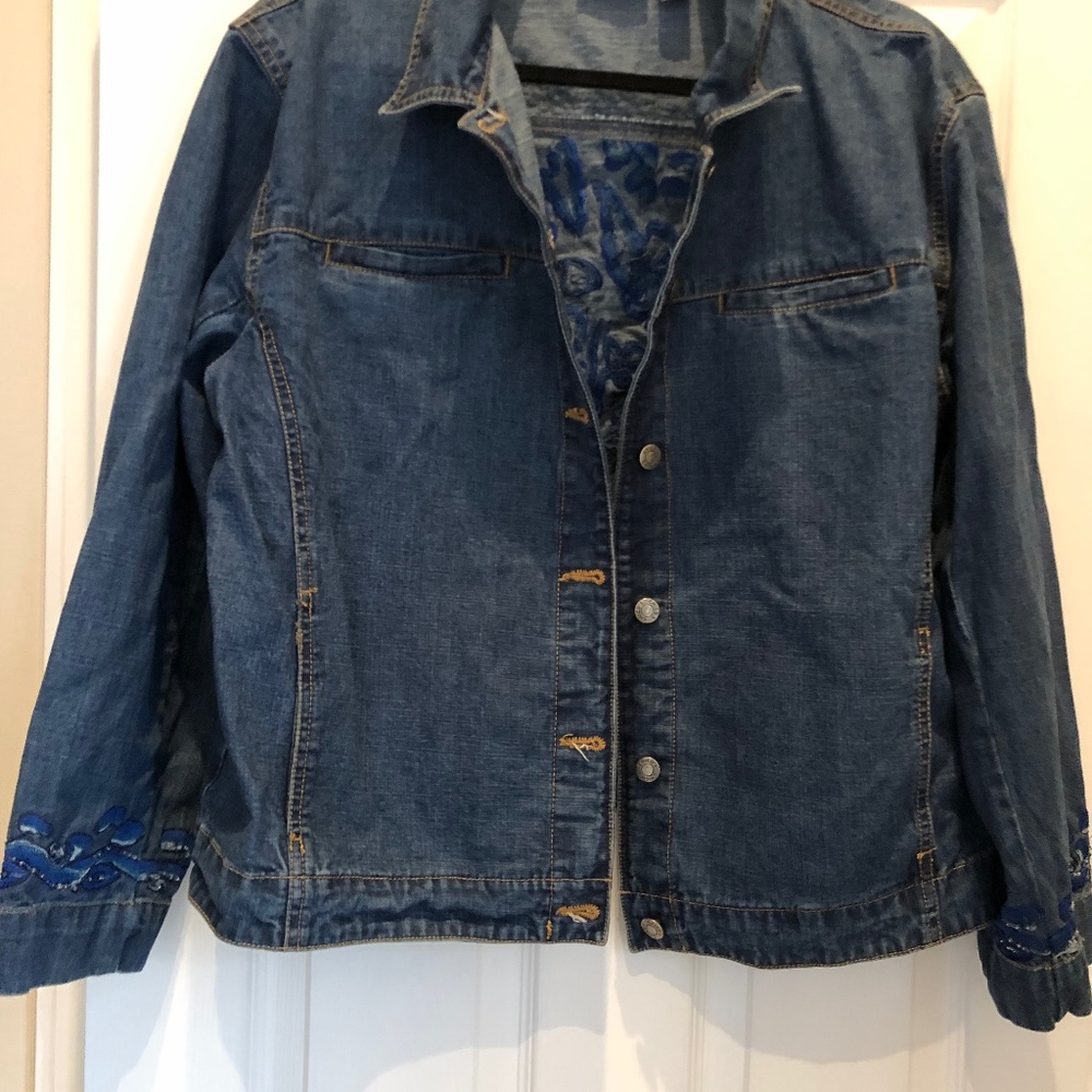 Chicos Design Jean jacket